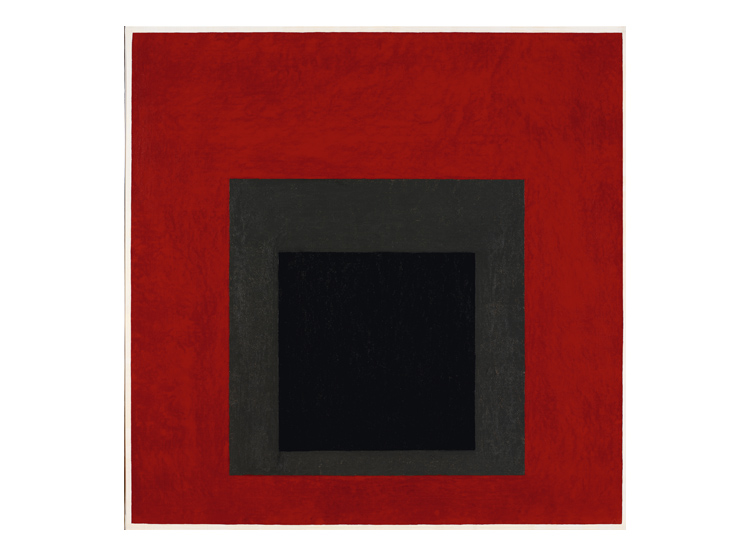 Josef Albers, Omaggio al quadrato (1968), olio su masonite.